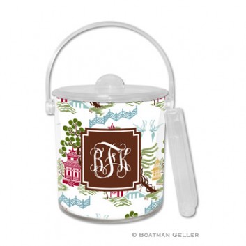 Ice Bucket – Chinoiserie Autumn 1 Ice Bucket - Chinoiserie Autumn