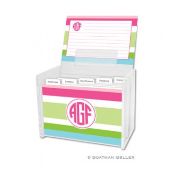 Recipe Box – Espadrille Preppy 1 Recipe Box - Espadrille Preppy